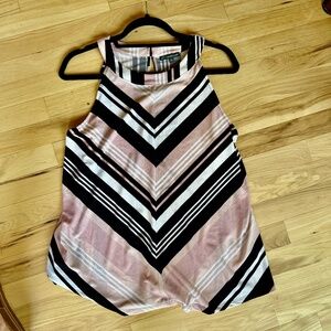 Adrianna Papell- Sleeveless Halter Neck Top